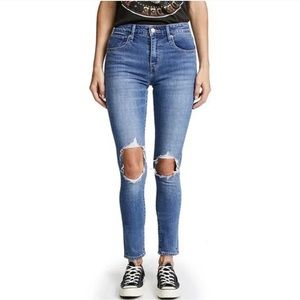 Levi’s 721 High Rise Distressed Skinny